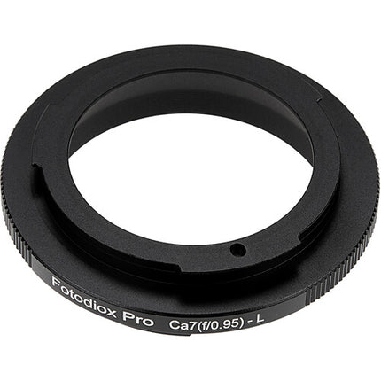 FotodioX Pro Adaptador de Montura para Canon 7 7s 50mm f0 95 a Leica L-Mount cámara metal