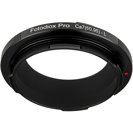 FotodioX Pro Adaptador de Montura para Canon 7 7s 50mm f0 95 a Leica L-Mount cámara metal