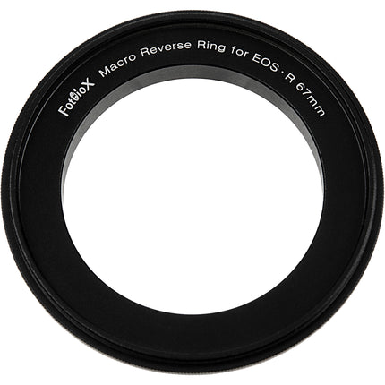 FotodioX Anillo Inversor Macro para Canon RF 67mm Aluminio