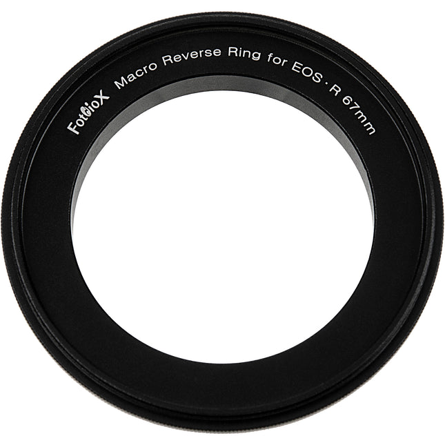 FotodioX Anillo Inversor Macro para Canon RF 67mm Aluminio