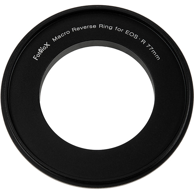 FotodioX Anillo Reverso Macro para Canon RF 77mm Aluminio
