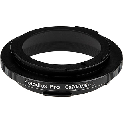 FotodioX Pro Adaptador de Montura para Canon 7 7s 50mm f0 95 a Leica L-Mount cámara metal