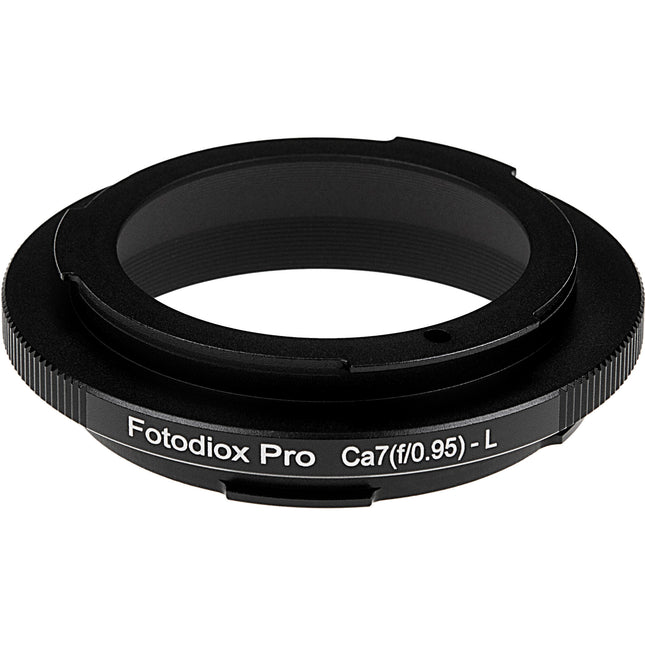 FotodioX Pro Adaptador de Montura para Canon 7 7s 50mm f0 95 a Leica L-Mount cámara metal