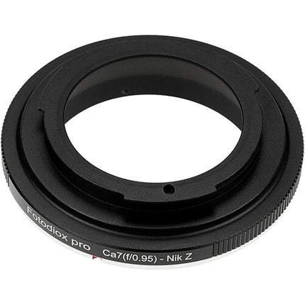 Adaptador FotodioX Pro para Objetivo Canon 50mm f0.95 a Cámara Nikon Z Montura de Metal