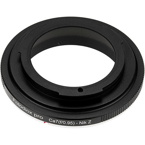 Adaptador FotodioX Pro para Objetivo Canon 50mm f0.95 a Cámara Nikon Z Montura de Metal