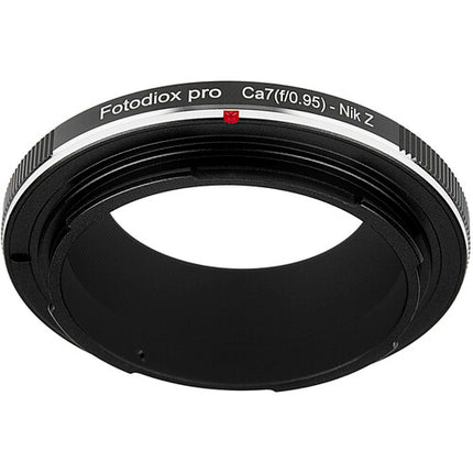Adaptador FotodioX Pro para Objetivo Canon 50mm f0.95 a Cámara Nikon Z Montura de Metal