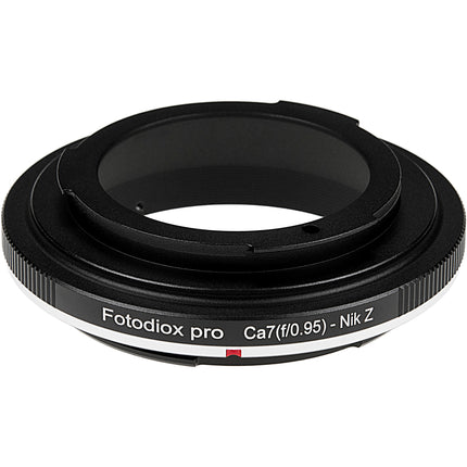 Adaptador FotodioX Pro para Objetivo Canon 50mm f0.95 a Cámara Nikon Z Montura de Metal