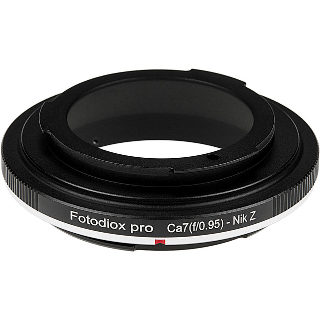 Adaptador FotodioX Pro para Objetivo Canon 50mm f0.95 a Cámara Nikon Z Montura de Metal