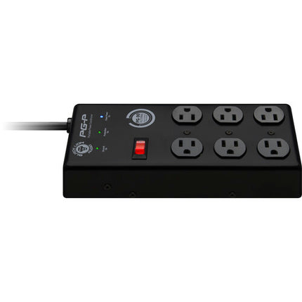 Black Lion Audio PG-P Acondicionador de Energía Portátil 6 Salidas 9 pies de Cable