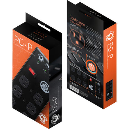 Black Lion Audio PG-P Acondicionador de Energía Portátil 6 Salidas 9 pies de Cable