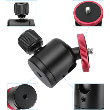 CAMVATE Mini Soporte Bola Compacta con Rotación 360° y Carga 4.4 lb