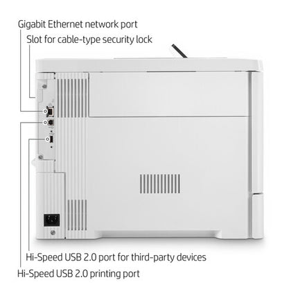 HP LaserJet Enterprise M554dn Impresora color impresión dúplex 35 ppm 600 x 600 dpi
