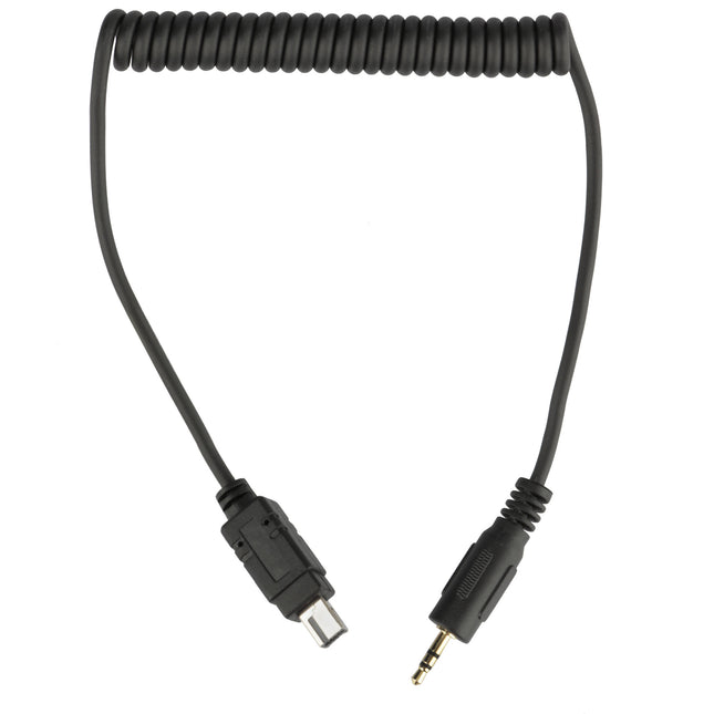 Impact 2.5mm Cable de Liberador de Obturador para Cámaras Nikon con Conector DC-2 30cm Extensible