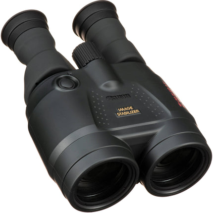 Canon 18x50 IS Prismáticos estabilizados 3.7° ángulo vista impermeables estuche suave correa