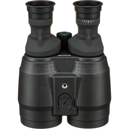 Canon 18x50 IS Prismáticos estabilizados 3.7° ángulo vista impermeables estuche suave correa
