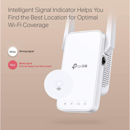 TP-Link RE315 Extensor de Red Wi-Fi Mesh AC1200 Dual Band 1167 Mb/s
