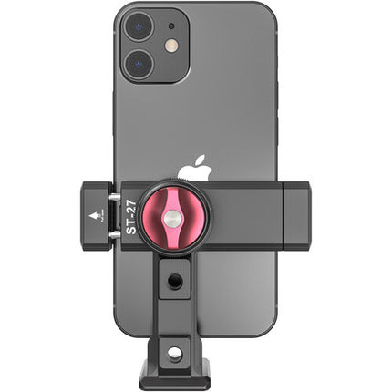 Ulanzi ST-27 Soporte de Metal para Trípode Smartphone 2.4 a 3.5 pulg