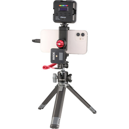 Ulanzi ST-27 Soporte de Metal para Trípode Smartphone 2.4 a 3.5 pulg