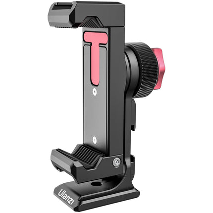 Ulanzi ST-27 Soporte de Metal para Trípode Smartphone 2.4 a 3.5 pulg
