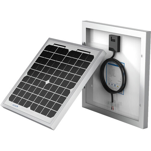 ACOPower Panel Solar Monocristalino 10W 12V 19.1% Eficiencia Marco Reforzado