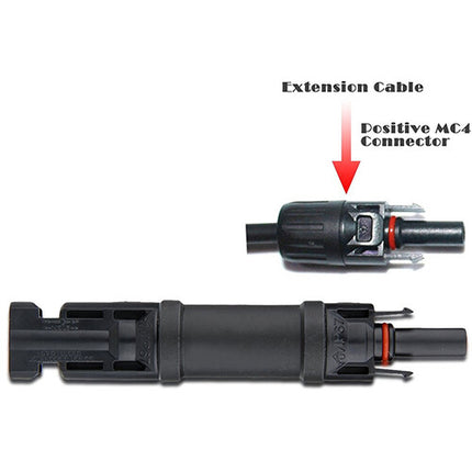 ACOPower Conector Diode En Línea MC4 15A 4 Paquetes Cobre Estaño