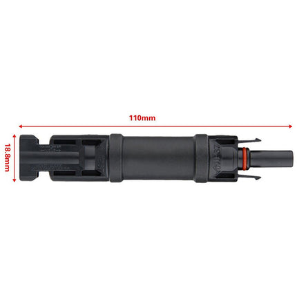 ACOPower Conector Diode En Línea MC4 15A 4 Paquetes Cobre Estaño