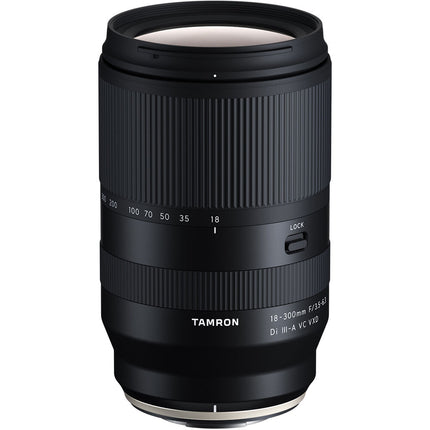 Tamron 18-300mm f3.5-6.3 Di III-A VC VXD Objetivo Zoom 1:2 APS-C con Estabilización