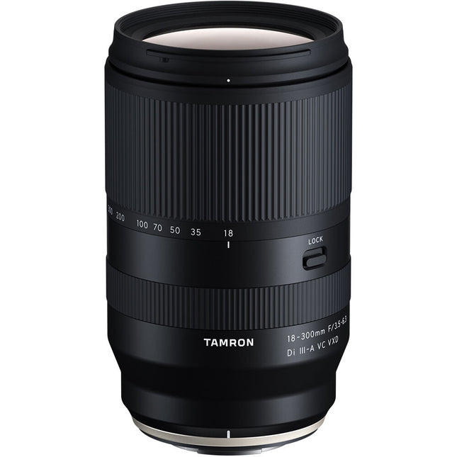 Tamron 18-300mm f3.5-6.3 Di III-A VC VXD Objetivo Zoom 1:2 APS-C con Estabilización