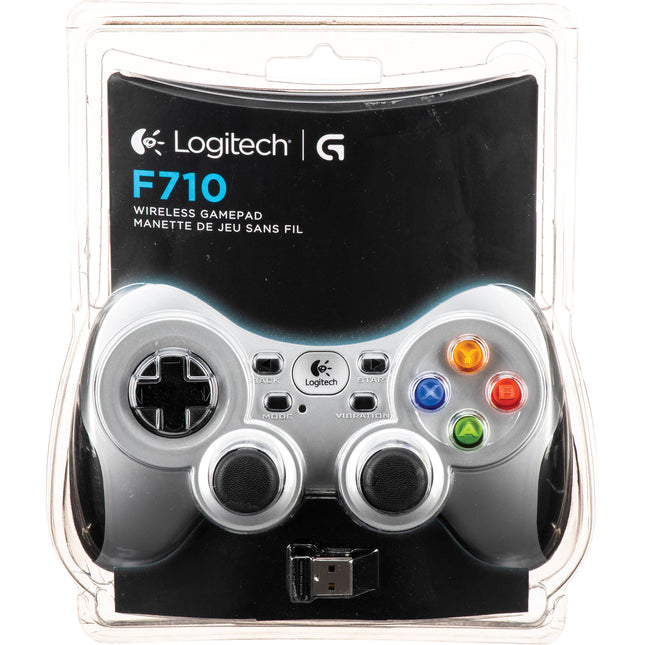 Logitech G F710 Mando Inalámbrico para Juegos con 10 Botones Programables y Vibración Dual