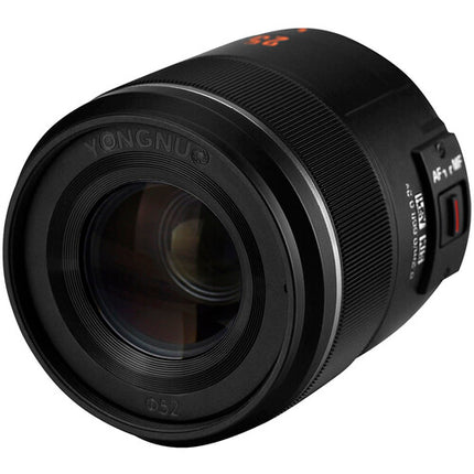 Yongnuo YN 25mm f1.7 objetivo fijo para Micro Cuatro Tercios 52mm filtro 7 láminas diafragma