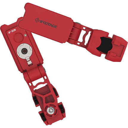 iFootage Spider Crab Soporte Móvil Rojo para Smartphones 1.8-3.7" 360°