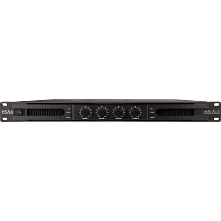 ART HVA4 Amplificador de Instalación de 4 Canales 270W por Canal con Control de Ganancia y Protección Térmica
