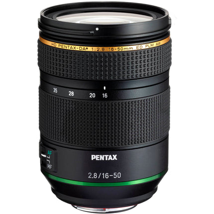 Pentax HD-DA 16-50mm f/2.8ED PLM AW Objetivo APS-C resistente al clima 11.8" distancia mínima