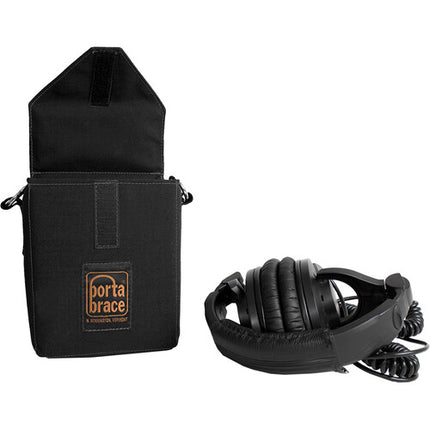 PortaBrace Funda Protectora 1000D Cordura y Cinturón para Sony MDR-7506 Auriculares