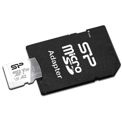 Silicon Power 1TB Tarjeta microSDXC UHS-I 100MB/s con Adaptador SD
