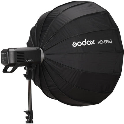 Godox Parabólica Softbox 25.6" con Panal y Reflector Interior Blanco