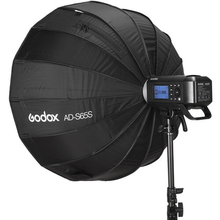 Godox Parabólica Softbox 25.6" con Panal y Reflector Interior Blanco