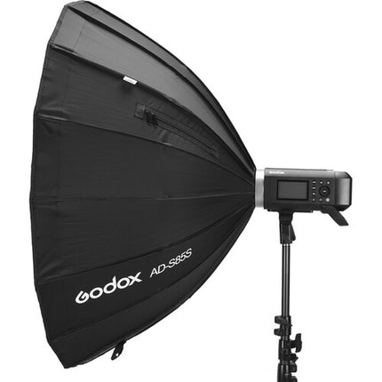 Godox Parabolic Softbox AD-S85W 33.5 pulgadas con Difusor y Rejilla