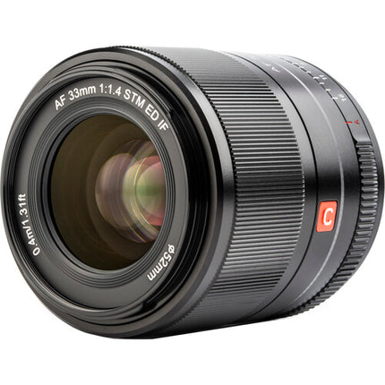 Viltrox AF 33mm f1.4 XF lente para cámara Fujifilm X con motor STM y diafragma de 9 hojas