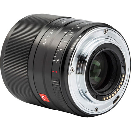 Viltrox AF 33mm f1.4 XF lente para cámara Fujifilm X con motor STM y diafragma de 9 hojas