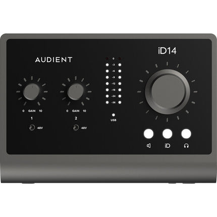 Audient iD14 MKII Interface de Audio USB Type-C 10x6 24-Bit 96kHz Bundle ARC