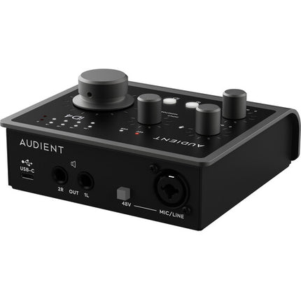 Audient iD4 MKII Interfaz de Audio USB-C 24-Bit 96 kHz Dual Auriculares