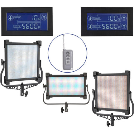 Genaray Spectro LED 800B1 Panel LED Bi-Color 4600 Lux 13x6.75 con Control Remoto