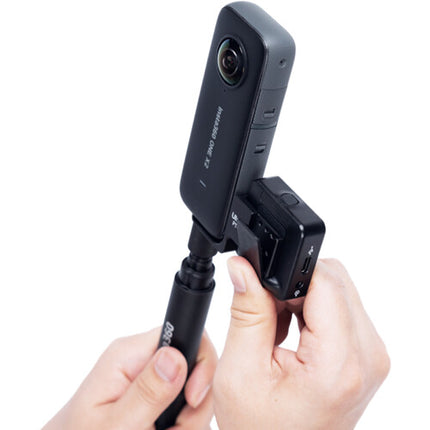 Insta360 Invisible Mic Cold Shoe para ONE X3 X2 con soporte compacto y cable de audio