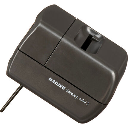 Kaiser Diascop Mini 2 Visor de Diapositivas con Lente 2x y Brazo Plegable 3.5x2.5 pulgadas