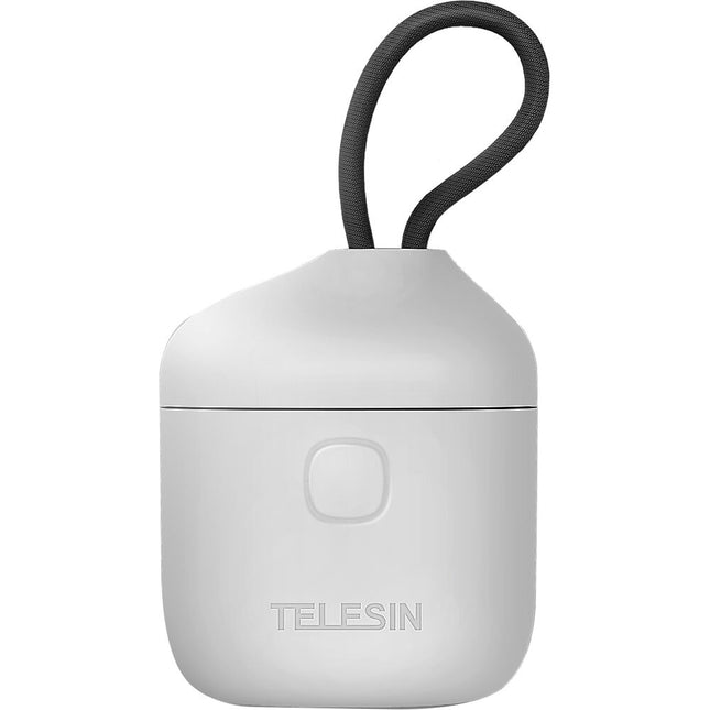 TELESIN Allin Caja Cargador y Almacenaje con 2 Baterías 1750mAh para GoPro HERO10/9