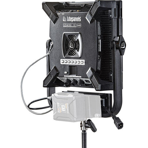 Litepanels Gemini 1x1 Hard Panel LED RGB 12.6x12.6 3023 Lux Yoke
