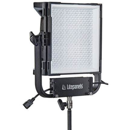 Litepanels Gemini 1x1 Hard Panel LED RGB 12.6x12.6 3023 Lux Yoke