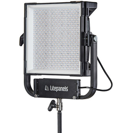 Litepanels Gemini 1x1 Hard Panel LED RGB 12.6x12.6 3023 Lux Yoke