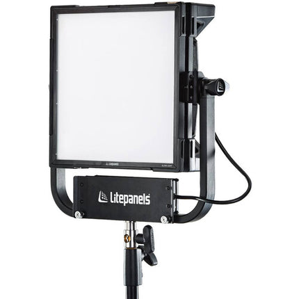 Litepanels Gemini 1x1 Hard Panel LED RGB 12.6x12.6 3023 Lux Yoke